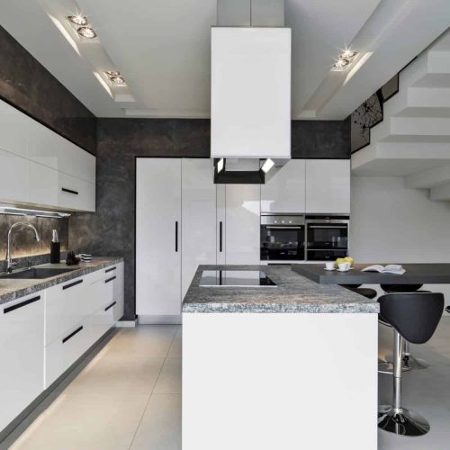 Interiors of a Modern Kitchen